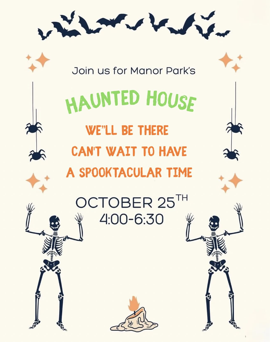 Manor Park Haunted House & Halloween Party